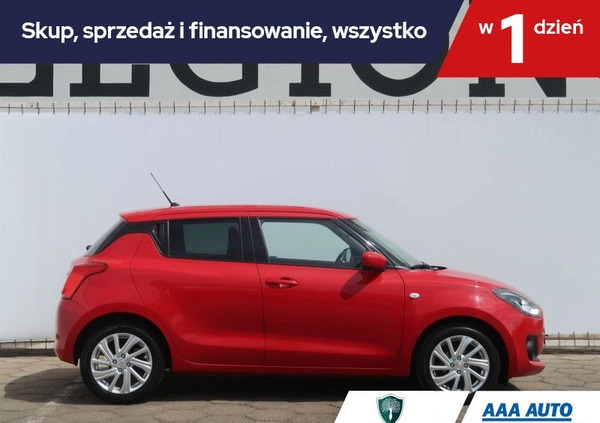 Suzuki Swift cena 62000 przebieg: 46035, rok produkcji 2021 z Wiązów małe 154